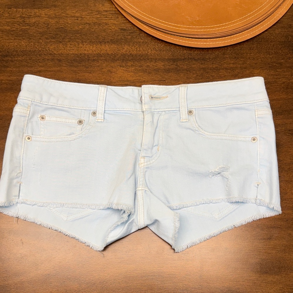 American Eagle Outfitters Light Wash Jean Shorts